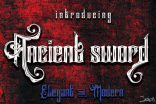 Ancient Sword: The Prehistoric Display Typeface for Bold Branding