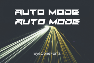 Auto Mode: The Striking Display Typeface for Modern Editorial Design
