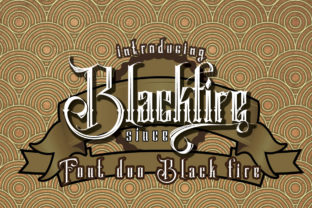 Blackfire: The Elegant Display Typeface for Standout Designs