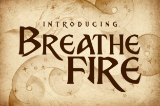 Breath Fire: A Bold Display Typeface for Modern Web Design