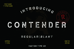 Contender Typeface for Bold Digital Branding