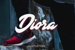 Diora: A Sporty Handlettering Typeface for Editorial Design