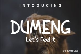 Dumeng: The Modern Typeface for High-Impact Campaigns