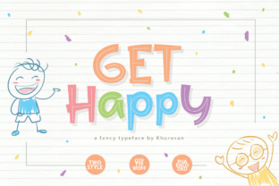 Get Happy: The Perfect Display Typeface for Your Craft Projects