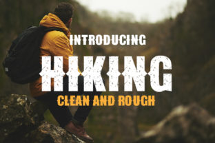 Introducing Hiking: A Vintage Typeface for Authentic Brand Identity