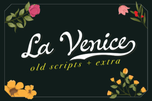 La Venice Font: A Modern Vintage Typeface for Digital Brands