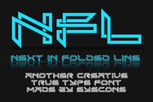 Next in Folded Line: The Display Typeface for Modern Digital Brands