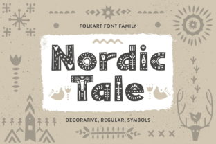 Nordic Tale Family: A Scandinavian Display Font for Modern Branding
