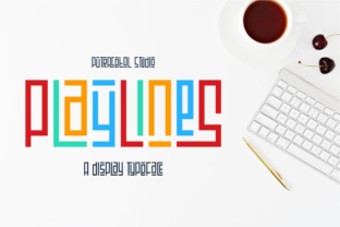 Playlines Typeface Review: A Modern Display Font for Bold Branding