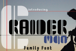 Raiderman: The Bold Display Typeface for Stronger Brand Identity