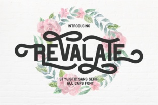 Revalate: The Stylish Sans Serif Font for Modern Brand Identity