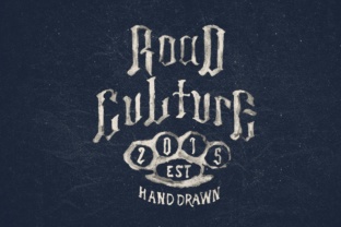 Road Culture Typeface for Bold Brand Identity