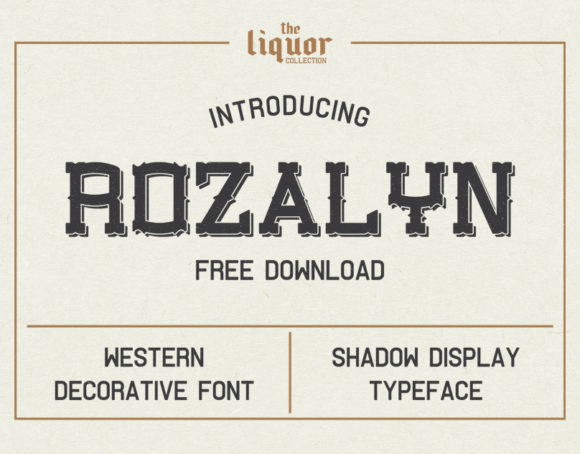 Rozalyn: The Western Typeface for Authentic Brand Identity
