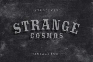 Strange Cosmos: The Futuristic Typeface for Bold Branding