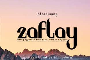 Zaflay: The Bold Rounded Display Font for Memorable Branding